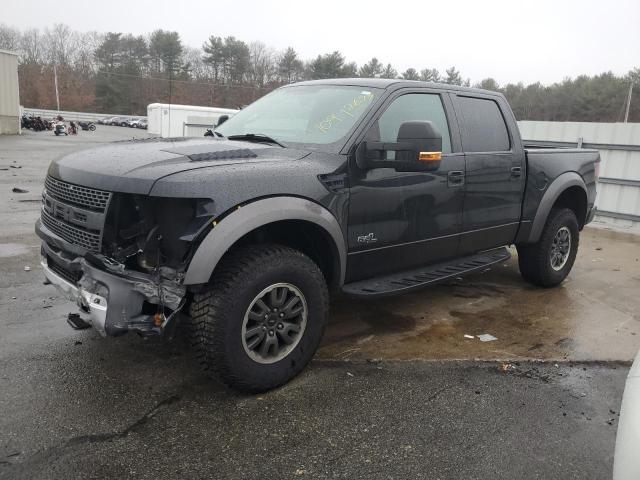 Salvage cars for sale from Copart Exeter, RI: 2011 Ford F150 SVT Raptor