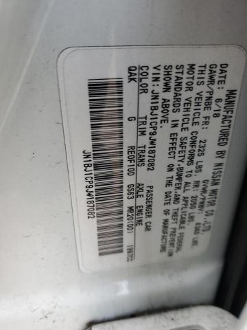 2018 NISSAN ROGUE SPT JN1BJ1CP9JW187082