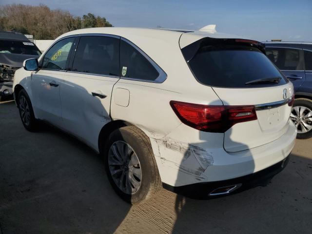 2016 ACURA MDX TECHNO - 5FRYD3H41GB021210