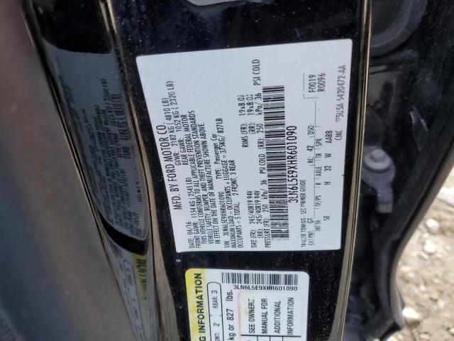 2017 LINCOLN MKZ RESERV 3LN6L5E9XHR601090