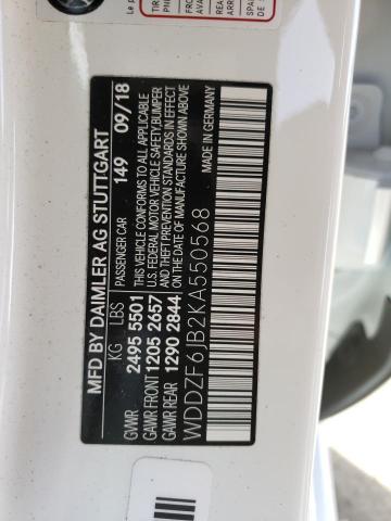 WDDZF6JB2KA550568 Mercedes-Benz E 450 4matic