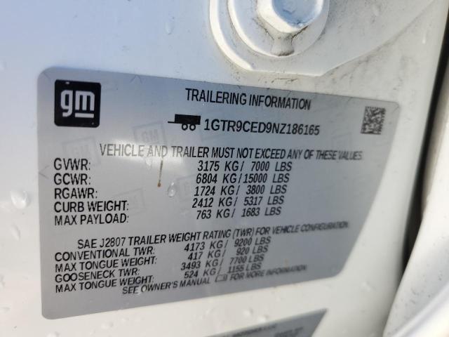 2022 GMC SIERRA LIM - 1GTR9CED9NZ186165