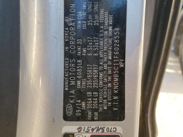 KNDMB5C11F6028554 KIA SEDONA LX