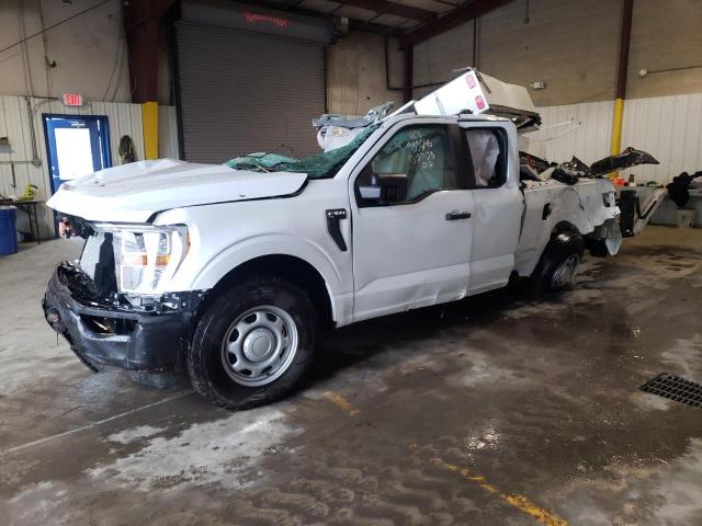 Salvage cars for sale from Copart Glassboro, NJ: 2022 Ford F150 Super Cab