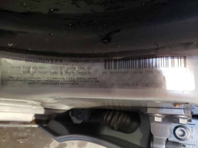 ZAM56RRA5E1099139 Maserati QUATTROPOR