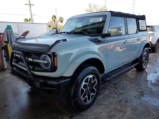 Ford Bronco salvage cars for sale: 2022 Ford Bronco Base