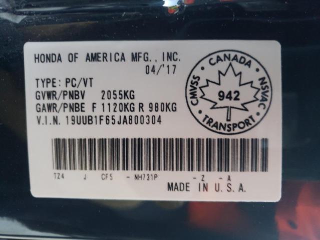 2018 ACURA TLX TECH/T - 19UUB1F65JA800304