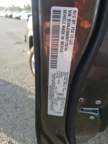 3C4NJDBB0NT176744 Jeep Compass Latitude