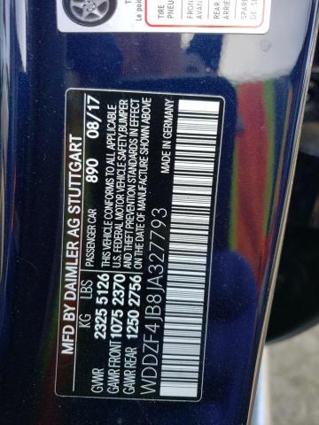 2018 MERCEDES-BENZ E 300 - WDDZF4JB8JA327793