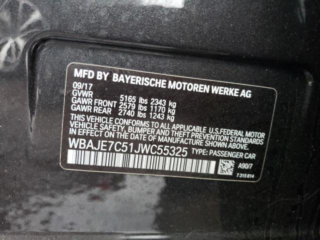 2018 BMW 540 XI - WBAJE7C51JWC55325