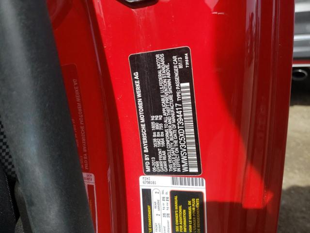 WMWSV3C5XDT394417 Mini Cooper