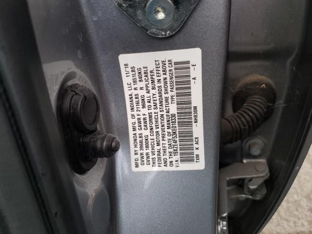 2019 HONDA INSIGHT EX - 19XZE4F53KE018330