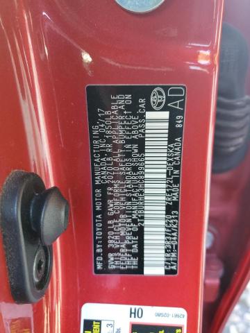 2017 TOYOTA COROLLA L - 2T1BURHE3HC899665