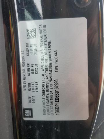 1G6DP1ED6B0162896 Cadillac Cts Premium Collection