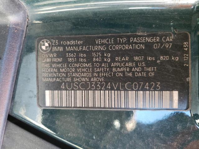 4USCJ3324VLC07423 BMW Z3