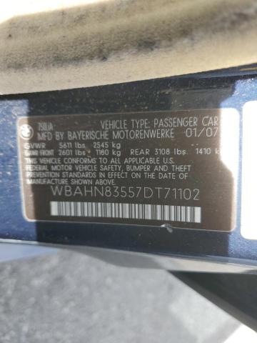 WBAHN83557DT71102 BMW 750
