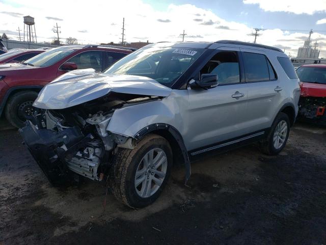 Vehiculos salvage en venta de Copart Chicago Heights, IL: 2018 Ford Explorer XLT