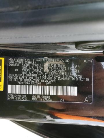 2015 LEXUS RX 450H 2T2BC1BA4FC002646