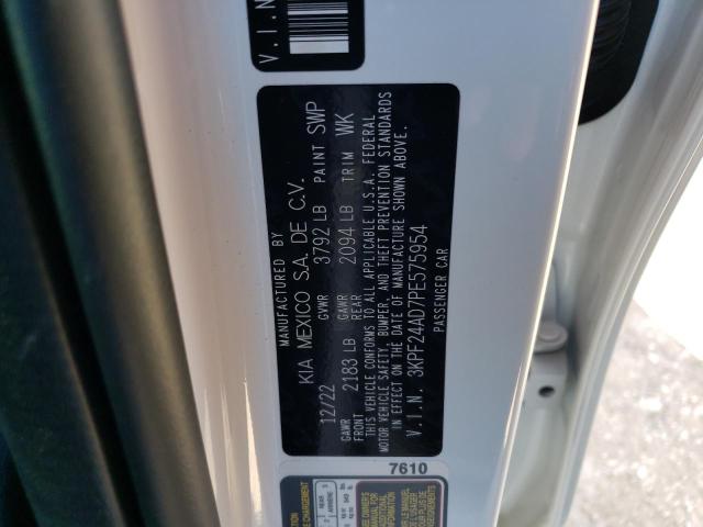 2023 KIA FORTE LX 3KPF24AD7PE575954