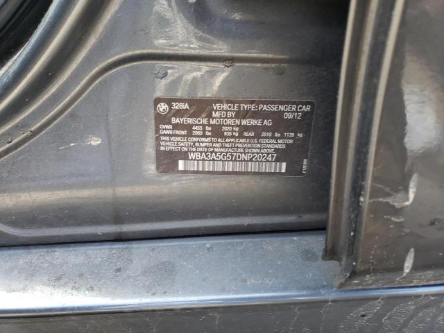 WBA3A5G57DNP20247 BMW 328 I