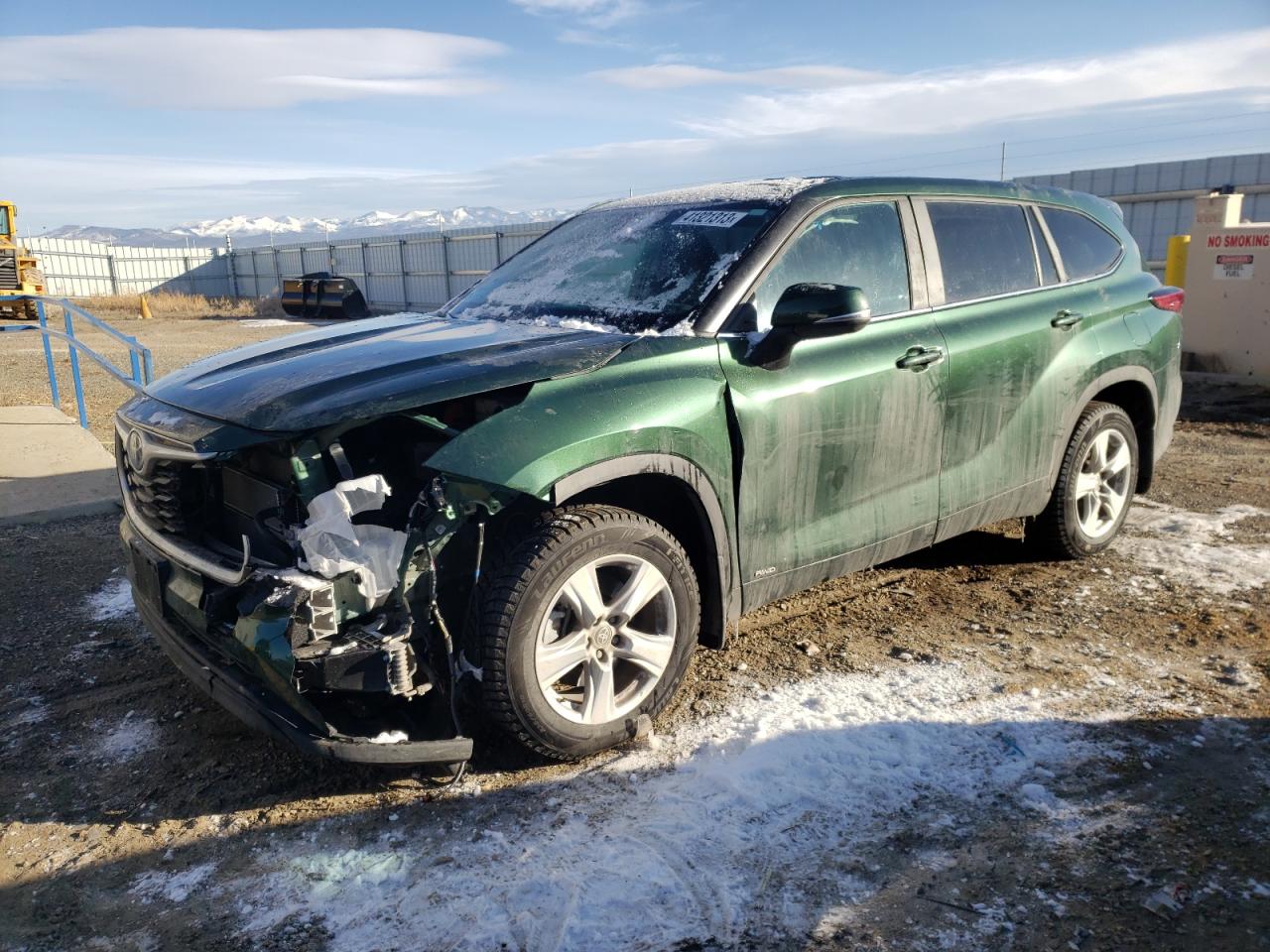 5TDBBRCH1PS563459 2023 Toyota Highlander Hybrid Le