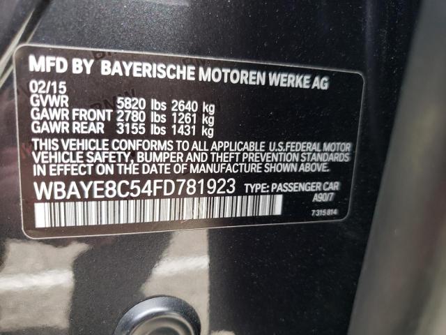 WBAYE8C54FD781923 BMW 750 LI