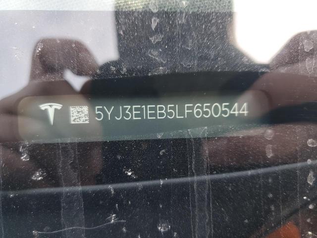 5YJ3E1EB5LF650544 Tesla MODEL 3