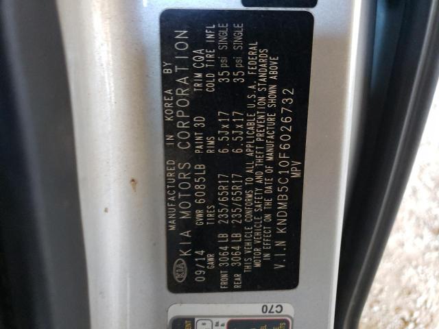 KNDMB5C10F6026732 KIA SEDONA LX