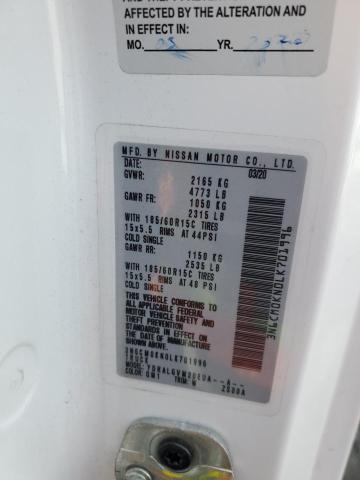 2020 NISSAN NV200 2.5S - 3N6CM0KN0LK701996