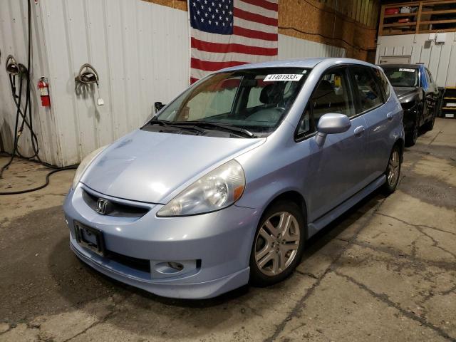 Salvage cars for sale from Copart Anchorage, AK: 2008 Honda FIT Sport