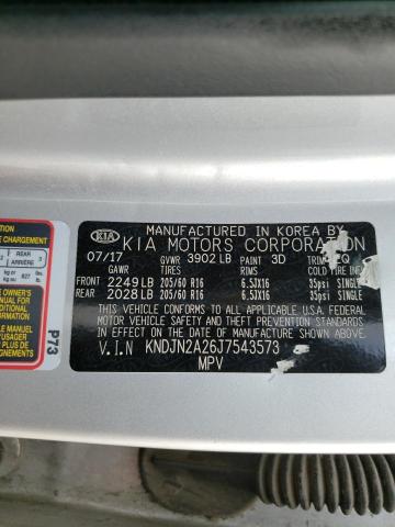 KNDJN2A26J7543573 KIA SOUL