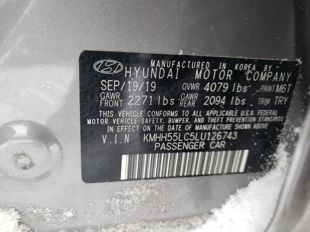 2020 HYUNDAI ELANTRA GT - KMHH55LC5LU126743