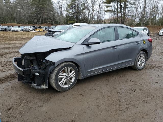 Salvage cars for sale from Copart Lyman, ME: 2019 Hyundai Elantra SEL