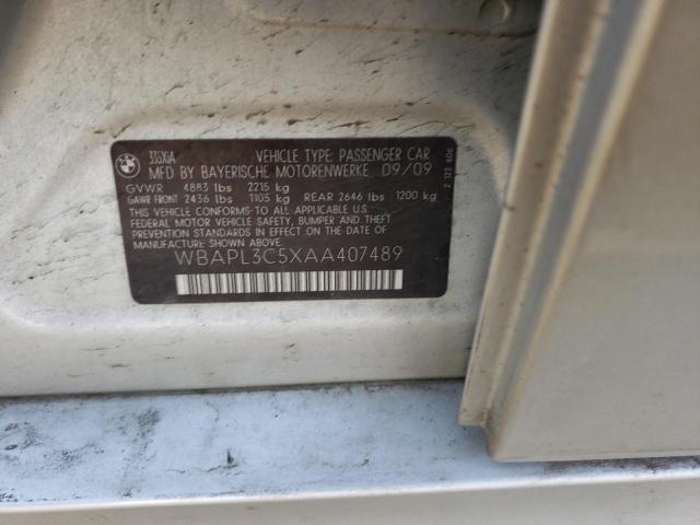 WBAPL3C5XAA407489 BMW 335 XI