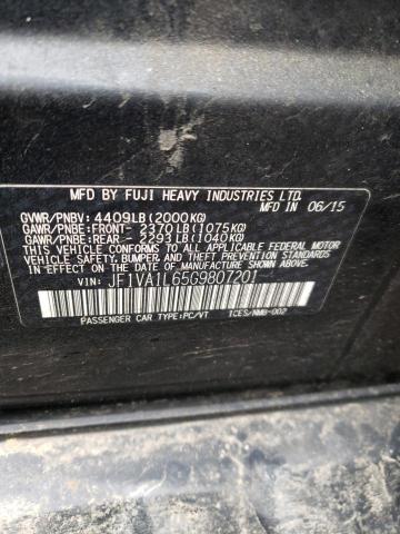 JF1VA1L65G9807201 Subaru Wrx Limited