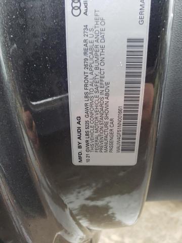 2022 AUDI S5 PREMIUM - WAUW4GF51NN001661