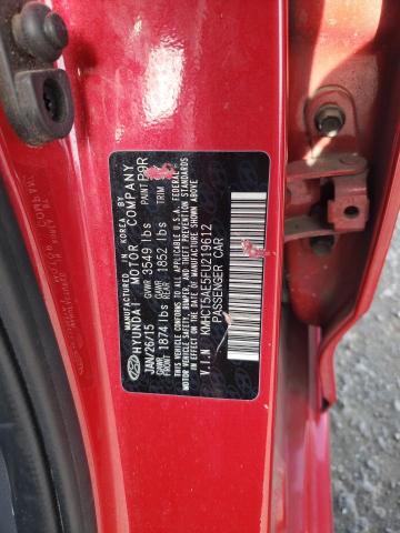 2015 HYUNDAI ACCENT GS - KMHCT5AE5FU219612