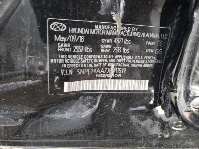 VIN 1C4RJFCM0EC302481 2018 HYUNDAI SONATA no.12