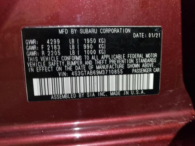 4S3GTAB69M3710855 Subaru Impreza