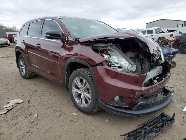 VIN 5TDJKRFH3ES039878 2014 Toyota Highlander, Xle no.4