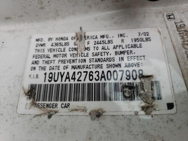 19UYA42763A007908 Acura 3.2cl Type-s