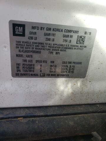 2019 BUICK ENCORE PRE - KL4CJASB5KB958650