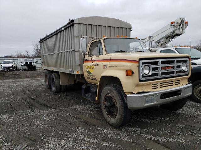 Salvage trucks for sale at Earlington, KY auction: 1983 GMC C7000 C7D042