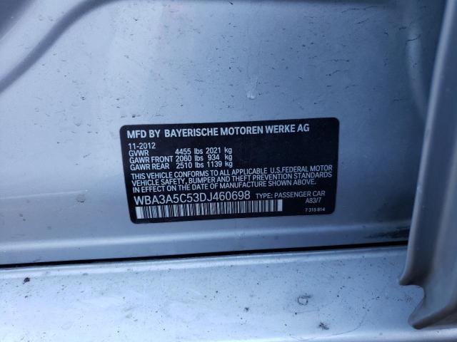 WBA3A5C53DJ460698 BMW 3 Series