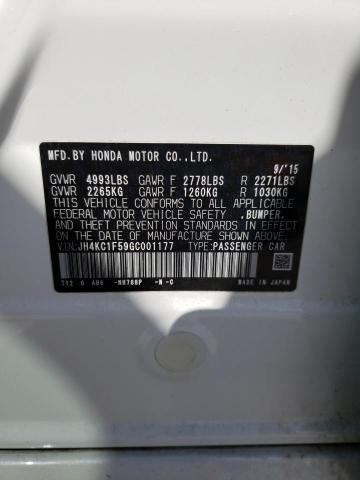 2016 ACURA RLX TECH - JH4KC1F59GC001177