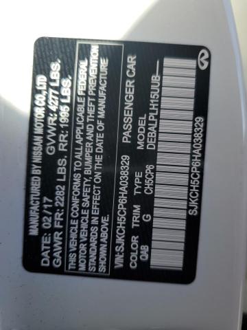 2017 INFINITI QX30 BASE - SJKCH5CP6HA038329