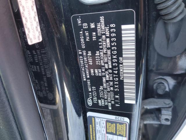 5XXGT4L39KG353938 KIA Optima Lx