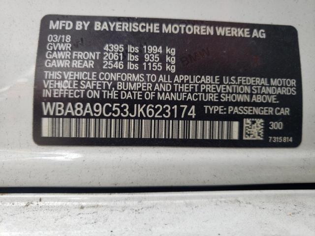 2018 BMW 320 I - WBA8A9C53JK623174