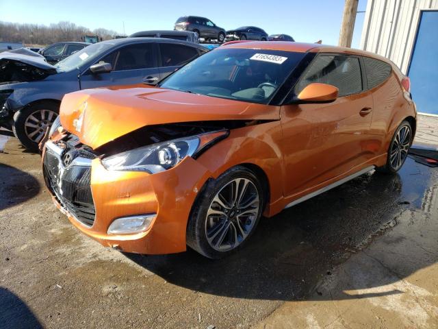 2016 HYUNDAI VELOSTER T - KMHTC6AE0GU301111
