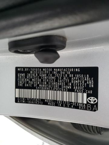2018 TOYOTA COROLLA L - 5YFBURHE2JP832643